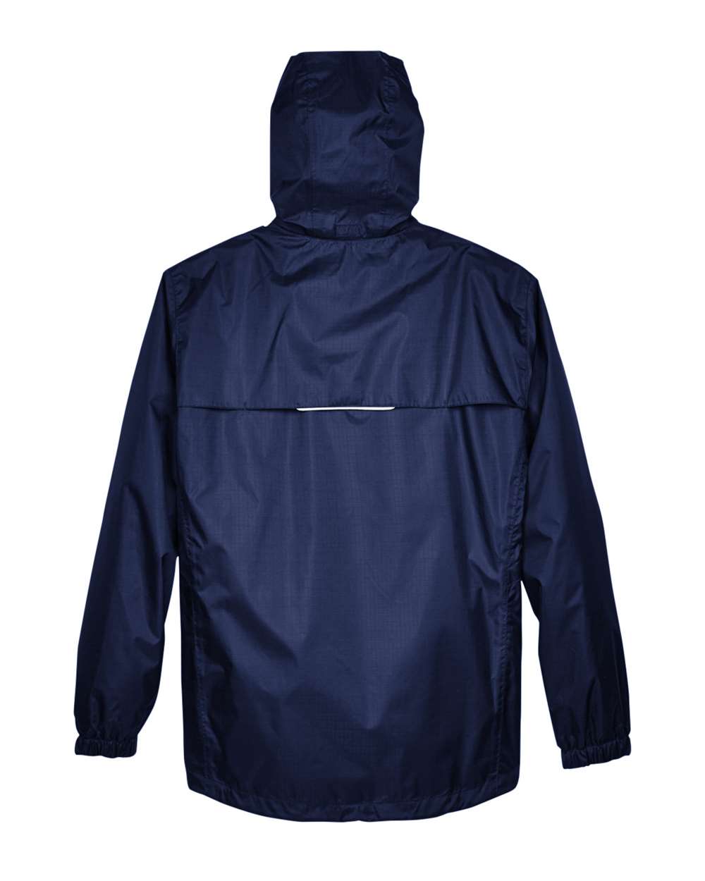 Men's Climate Seam Sealed Lightweight Variegated Ripstop Jacket - Back - B230A7653 - Classic Navy