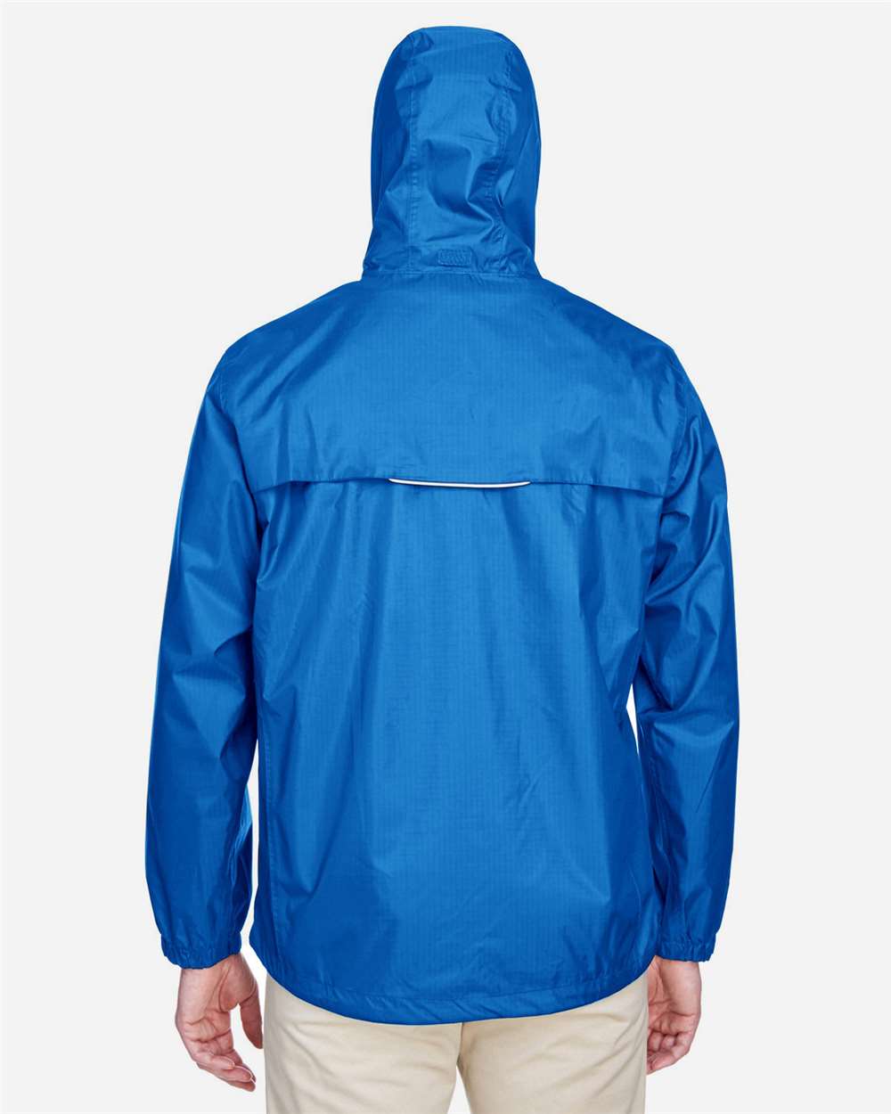 Men's Climate Seam Sealed Lightweight Variegated Ripstop Jacket - OnModelBack - B230A7753 - True Royal