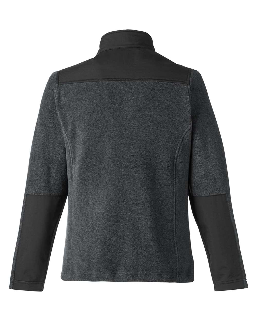 Women's Journey Summit Hybrid Full-Zip - Back - B325A7582 - Heather Charcoal/ Black
