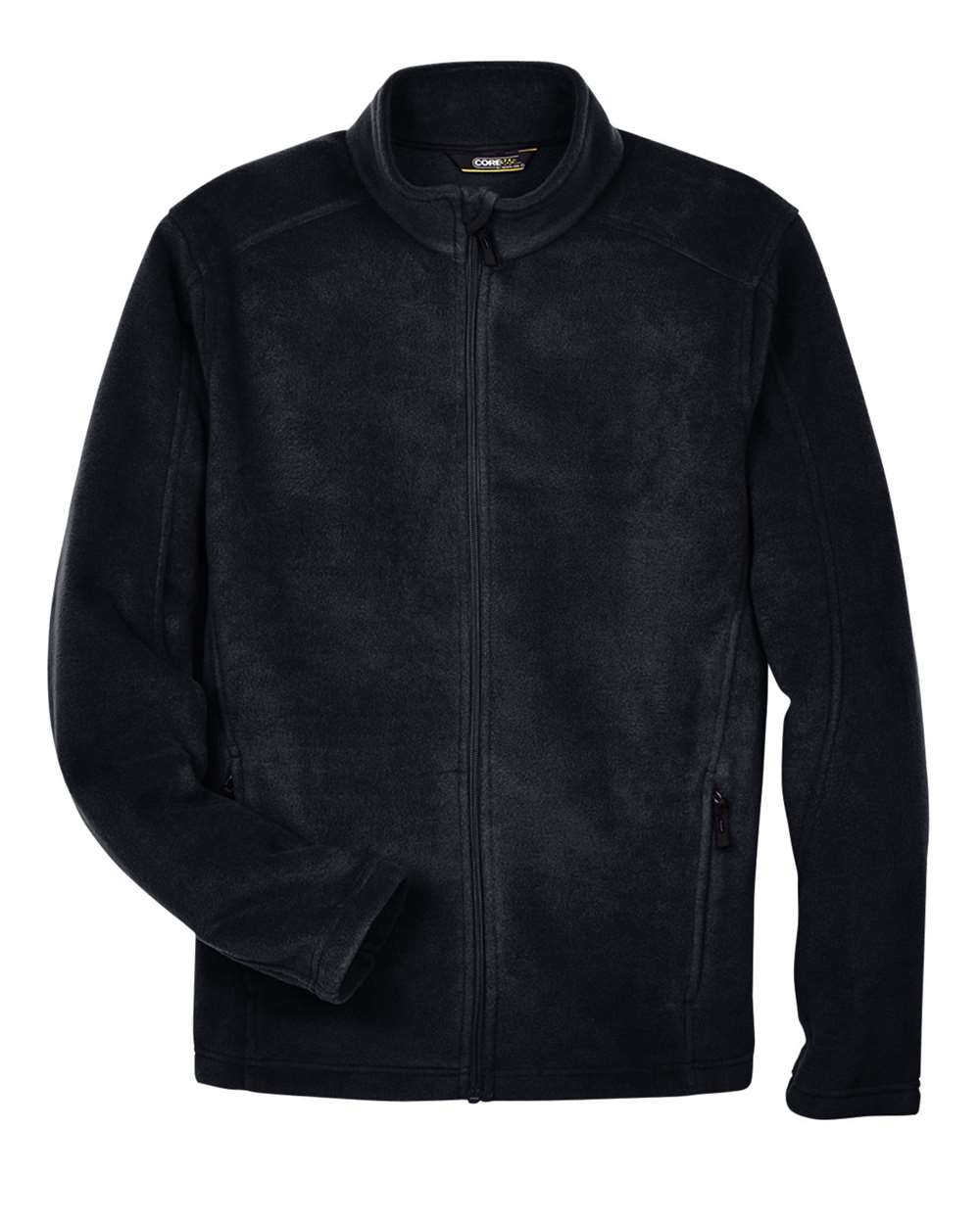 Men's Tall Journey Fleece Jacket - Front - B234A7505 - Black