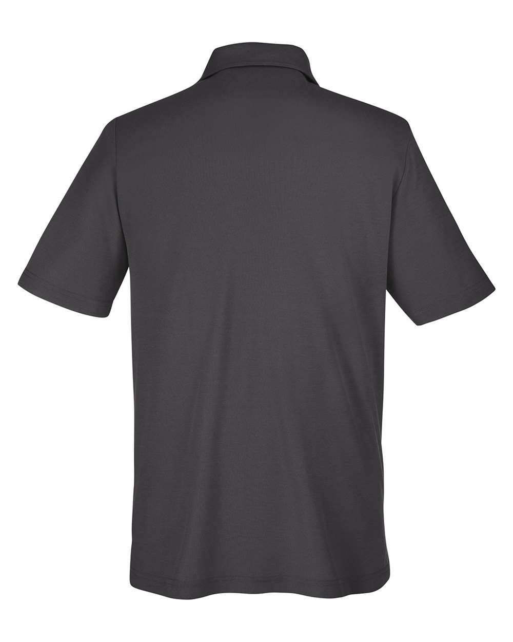 Men's Tall Fusion ChromaSoft™ Pique Polo - Back - B279A7585 - Carbon