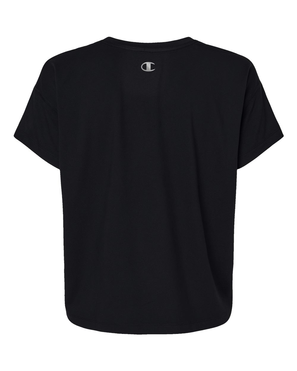 Women's Sport Soft Touch T-Shirt - Back - B03484503 - Black