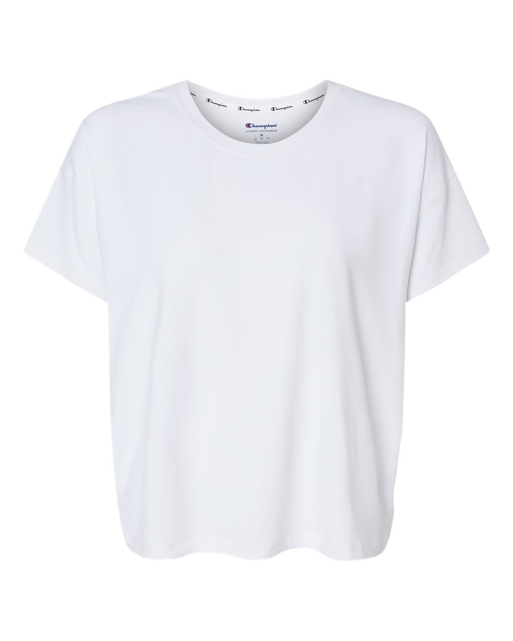 Women's Sport Soft Touch T-Shirt - Front - B03484113 - White