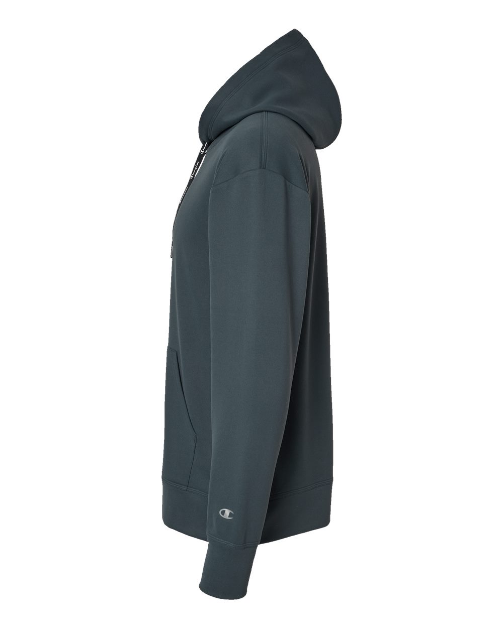 Unisex Sport Hooded Sweatshirt - DirectSide - B04084113 - Stealth