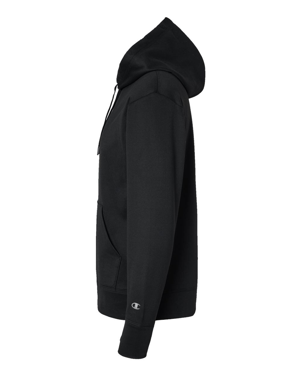 Unisex Sport Hooded Sweatshirt - DirectSide - B04084503 - Black