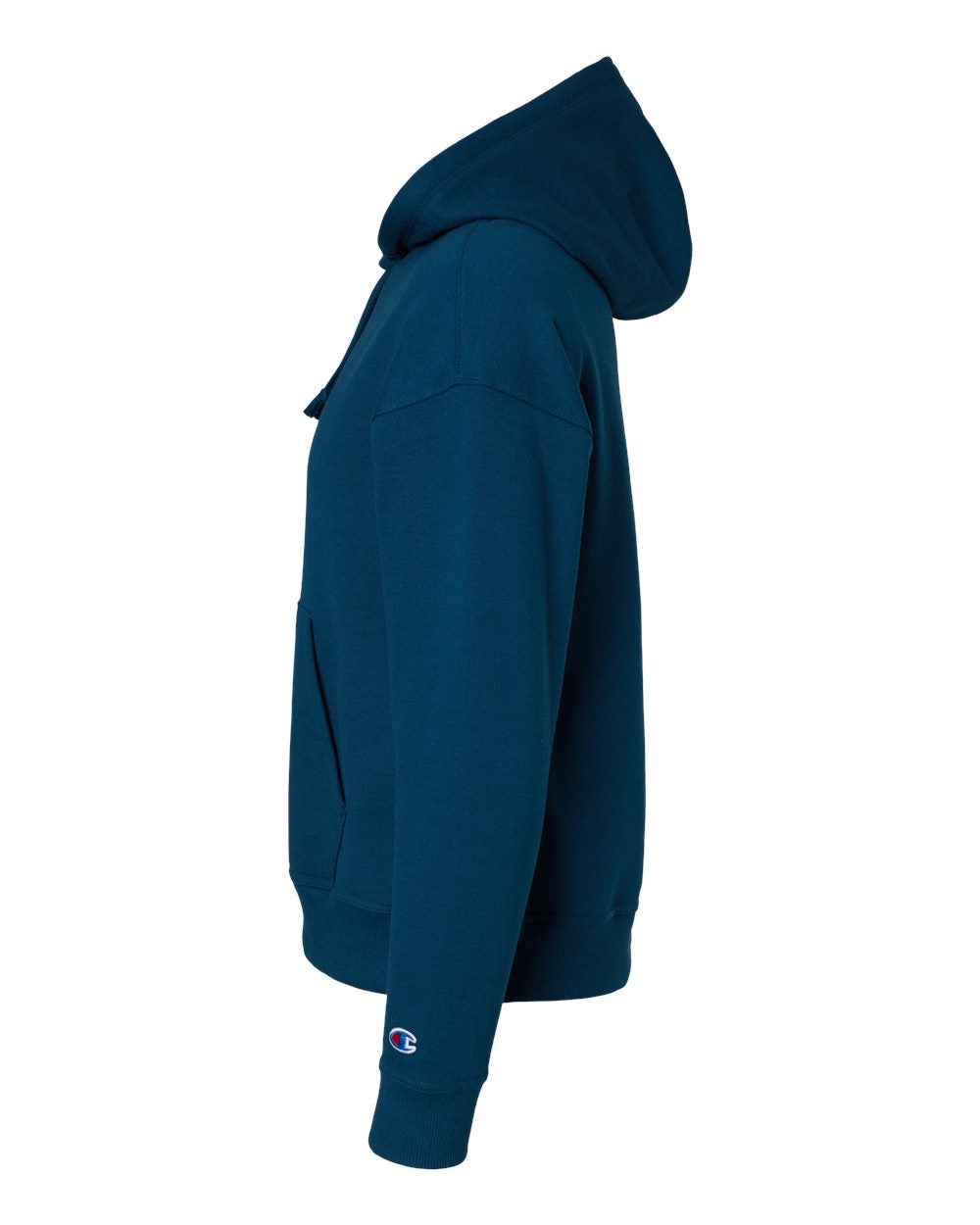 Women's Powerblend® Hooded Sweatshirt - DirectSide - B04584653 - Late Night Blue