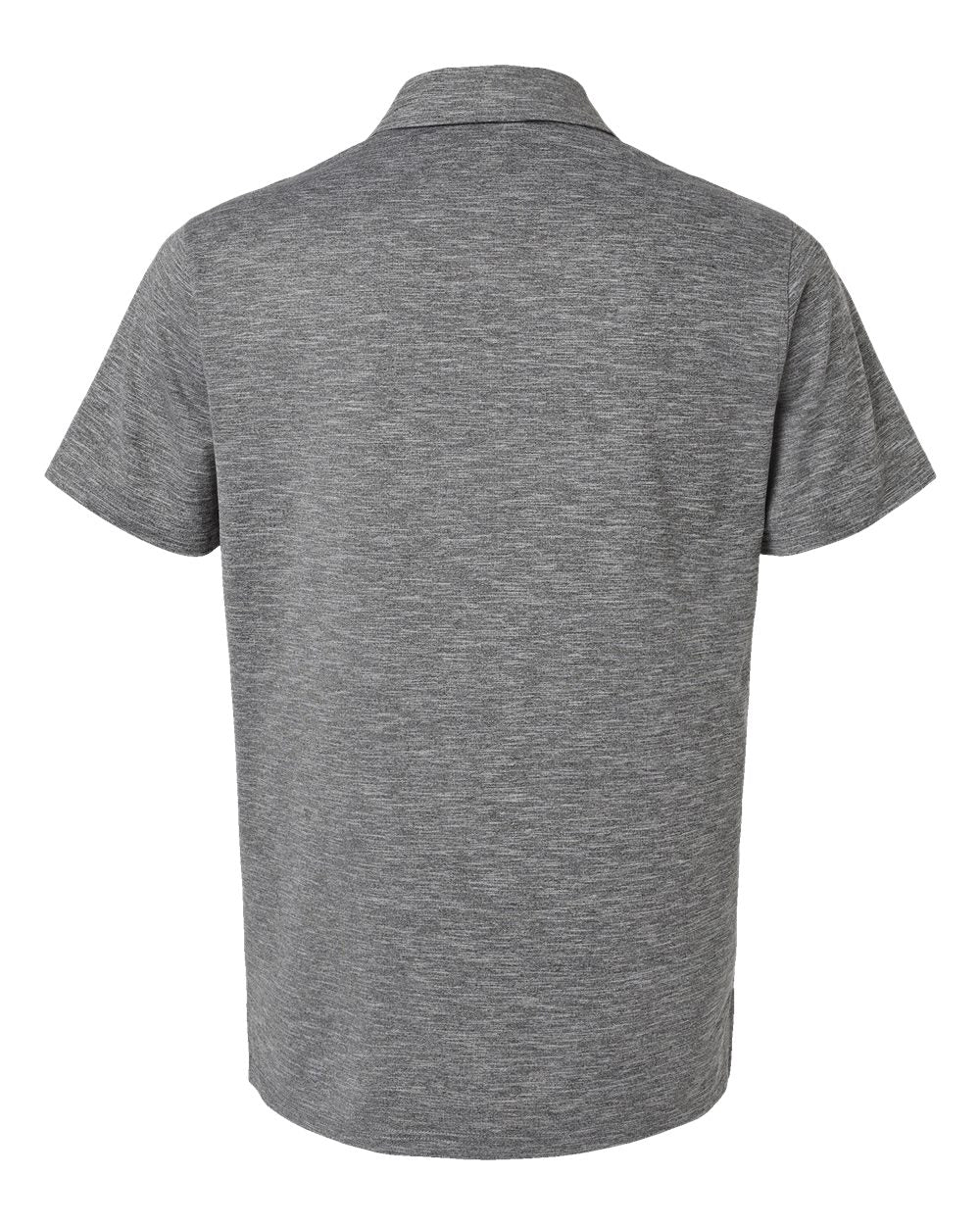 Men's Sport Polo - Back - B04684503 - Black Heather