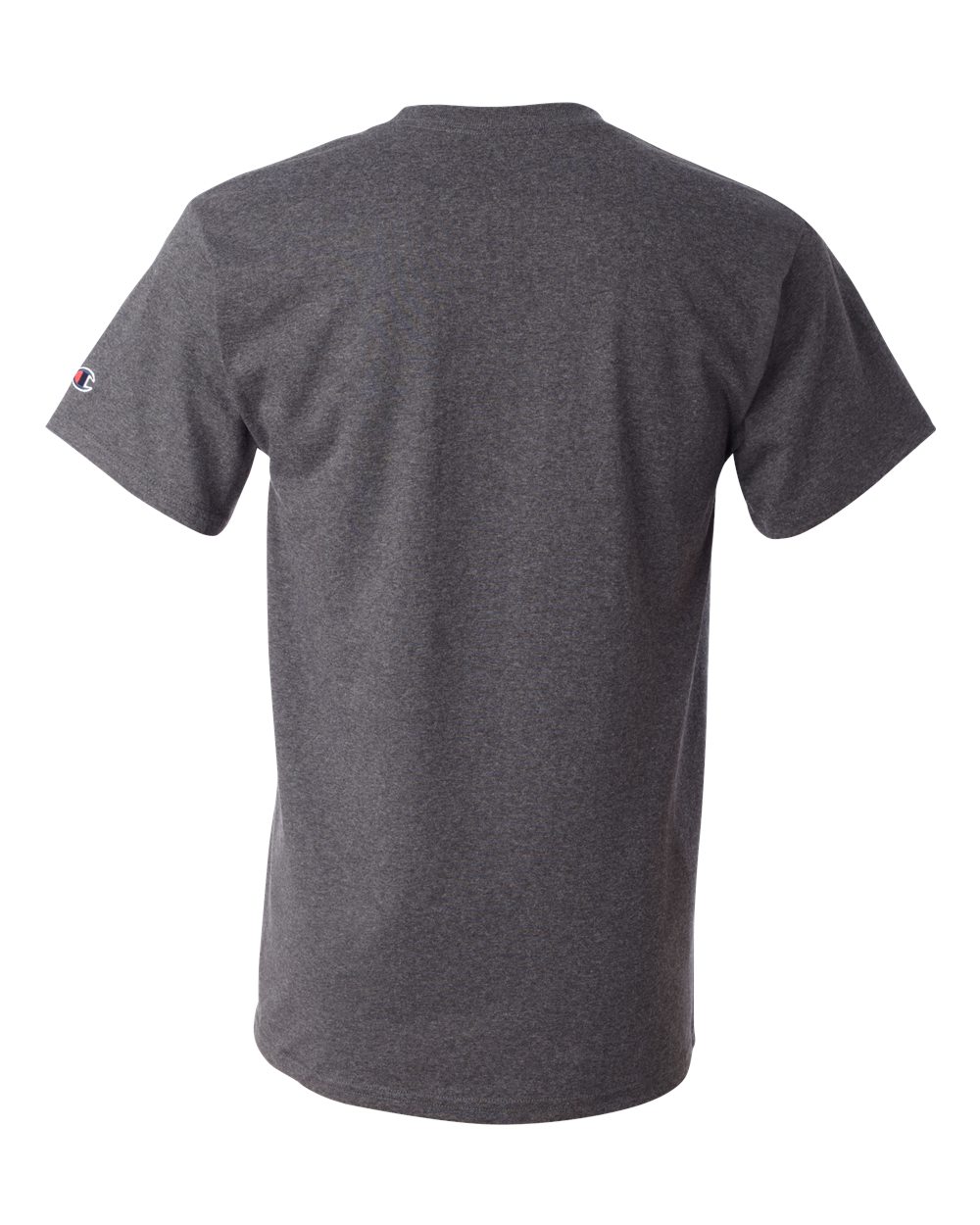 Men's Classic T-Shirt - Back - B00784093 - Charcoal Heather