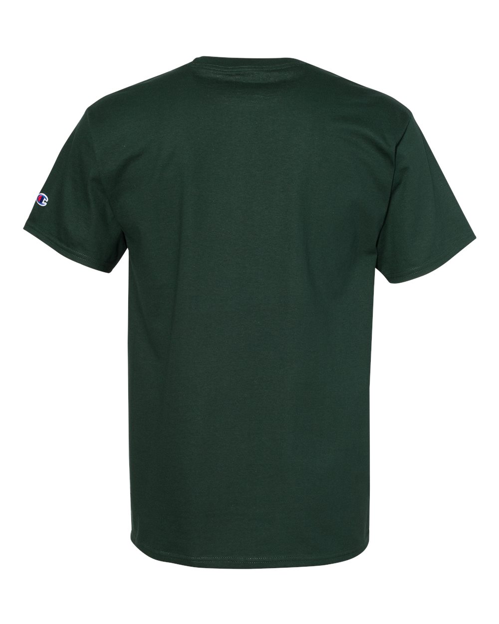 Men's Classic T-Shirt - Back - B00784193 - Dark Green