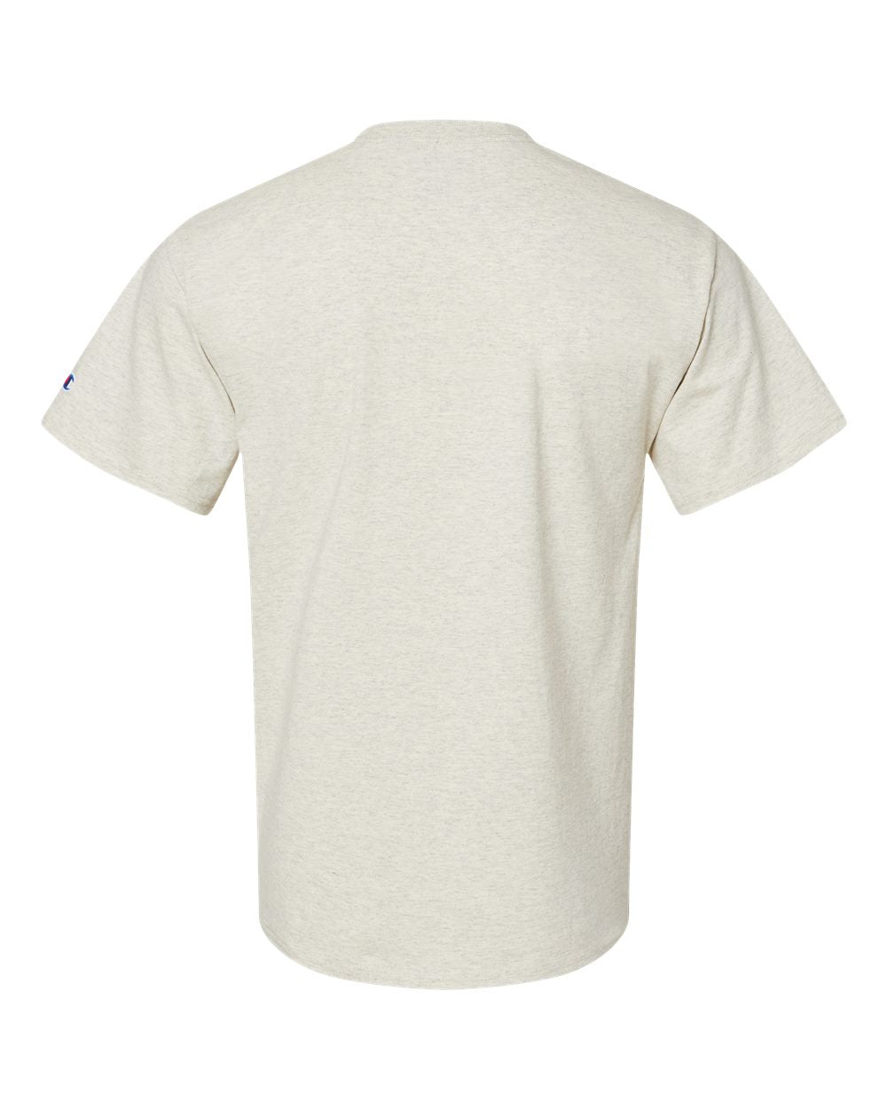 Men's Classic T-Shirt - Back - B00784243 - Oatmeal Heather