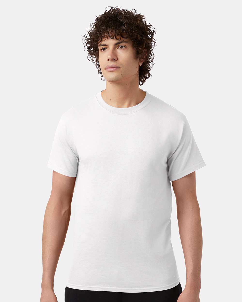 Men's Classic T-Shirt - OnModelFront - B00784003 - White
