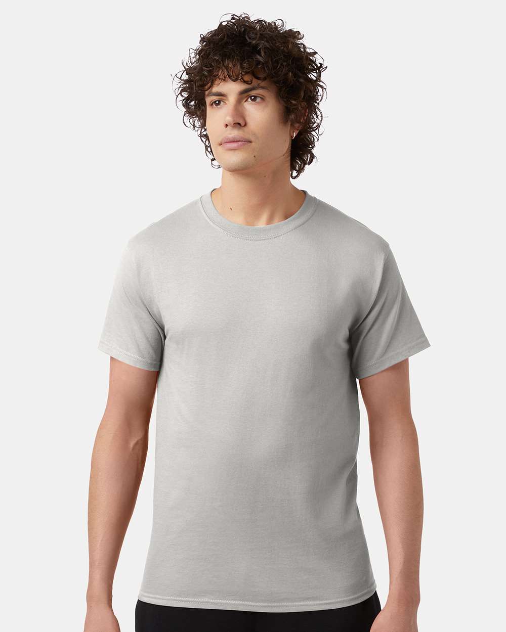 Men's Classic T-Shirt - OnModelFront - B00784023 - Ash