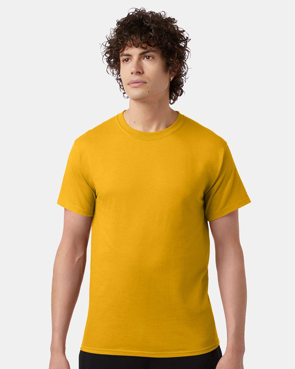 Men's Classic T-Shirt - OnModelFront - B00784123 - Gold