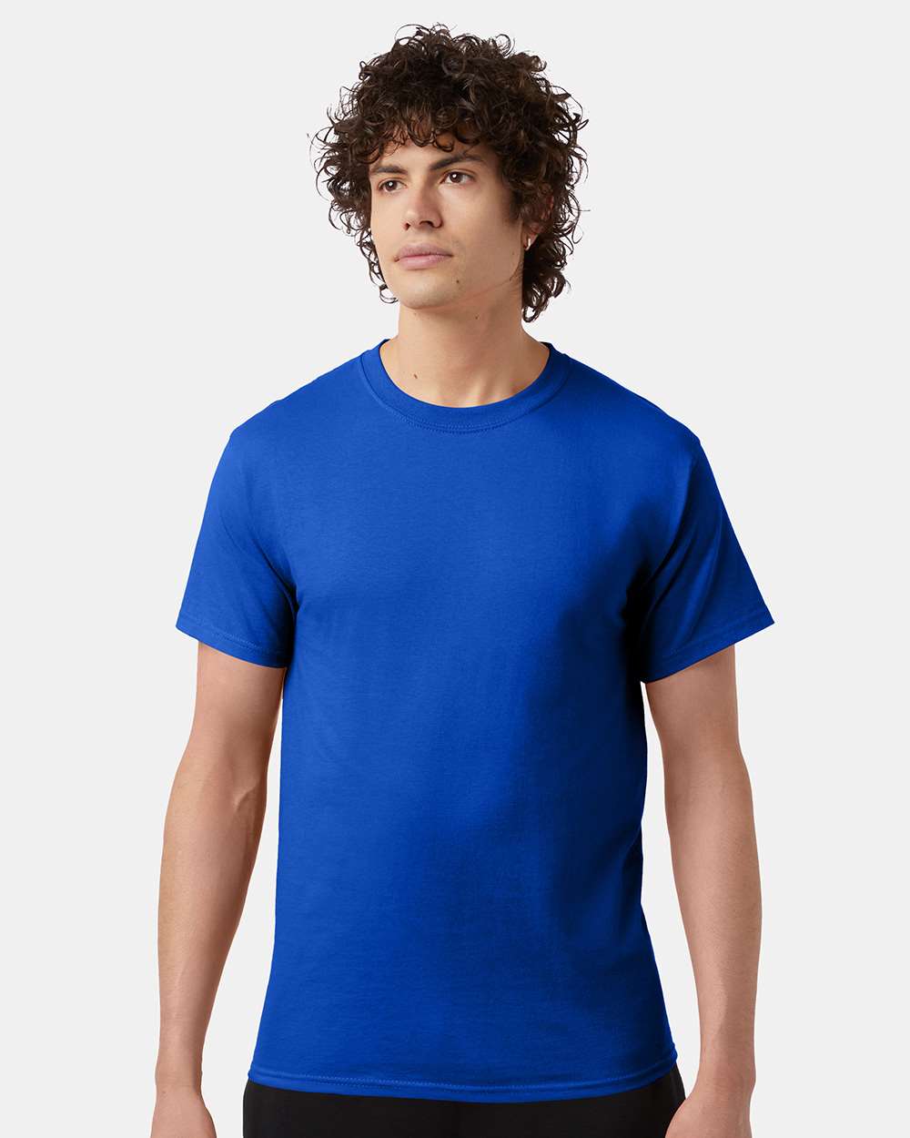 Men's Classic T-Shirt - OnModelFront - B00784753 - Royal Blue