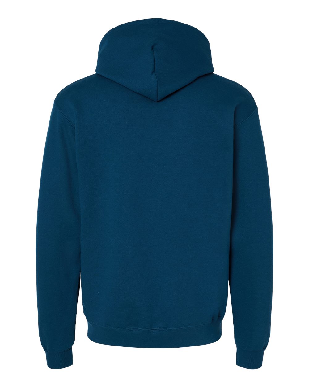 Men's Powerblend® Hooded Sweatshirt - Back - B22884673 - Late Night Blue