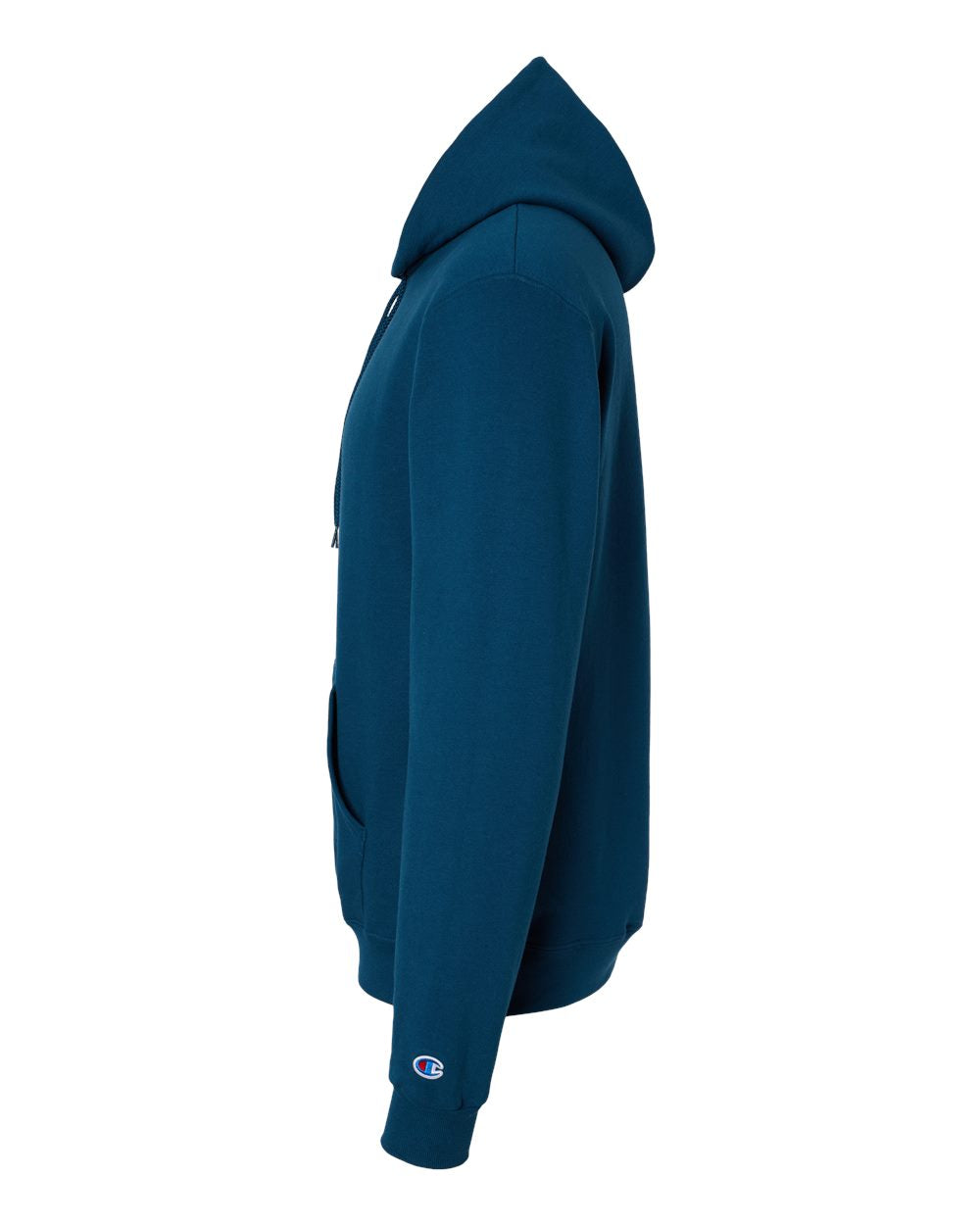 Men's Powerblend® Hooded Sweatshirt - DirectSide - B22884673 - Late Night Blue