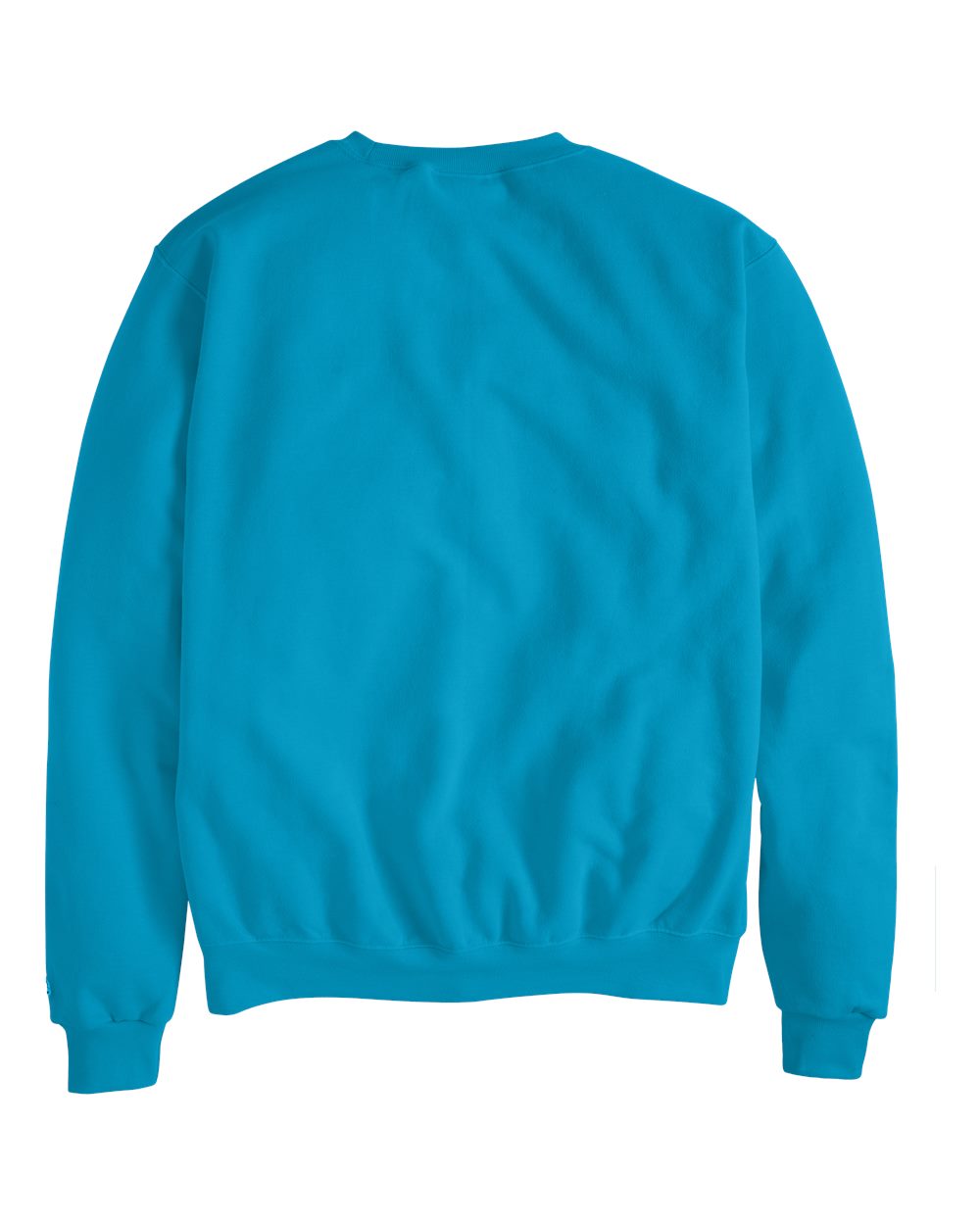 Men's Powerblend® Crewneck Sweatshirt - Back - B21284793 - Tempo Teal