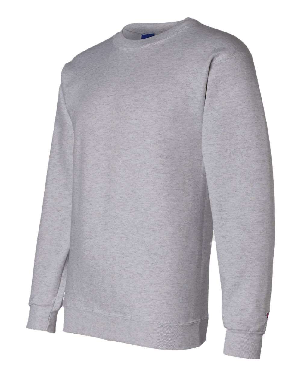 Men's Powerblend® Crewneck Sweatshirt - Side - B21284583 - Light Steel