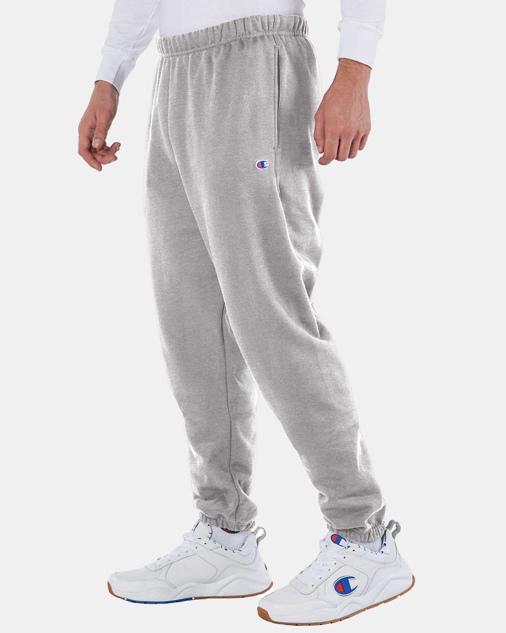 Men's Reverse Weave® Sweatpants - OnModelSide - B20284138 - Oxford Grey