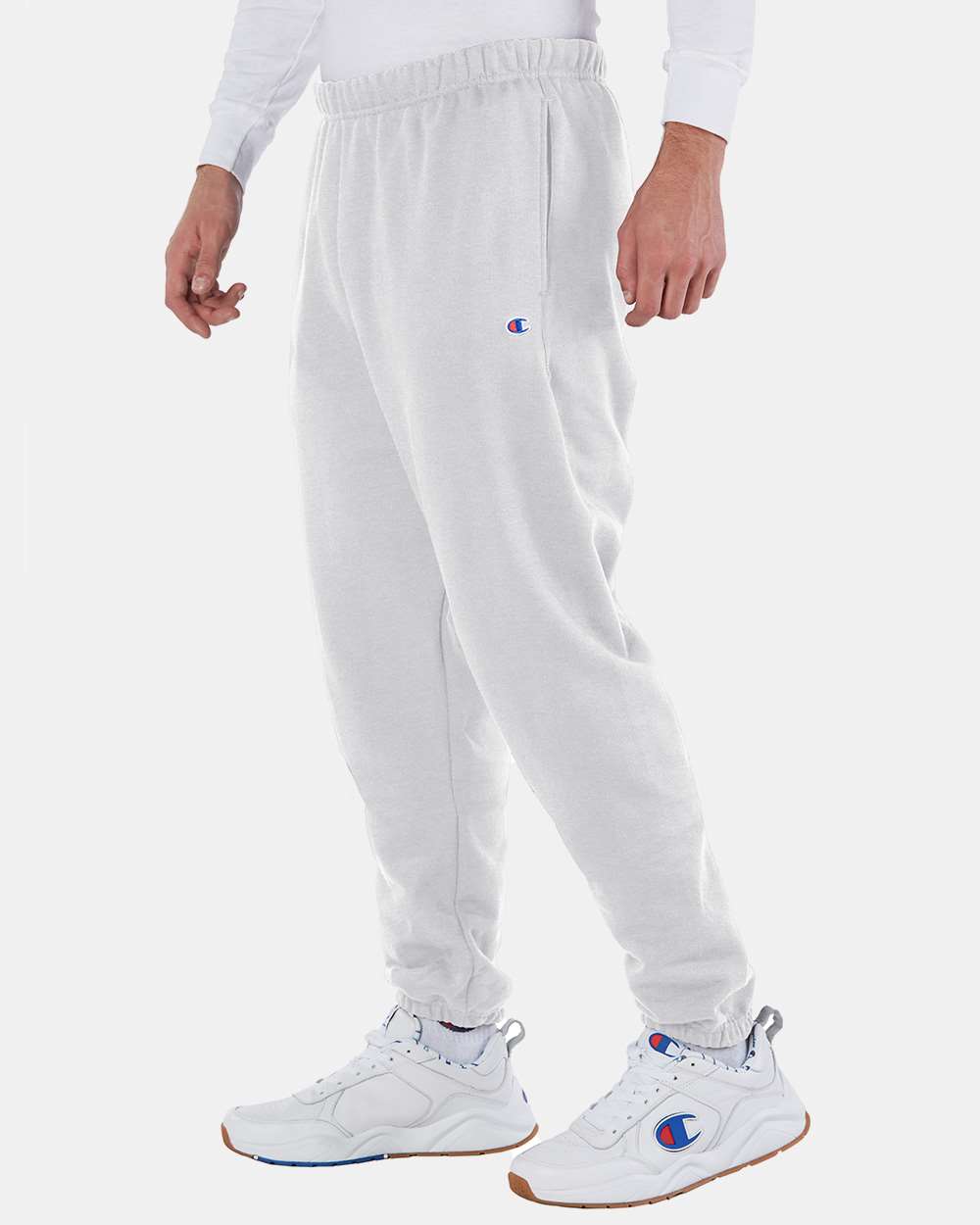Men's Reverse Weave® Sweatpants - OnModelSide - B20284358 - Silver Grey