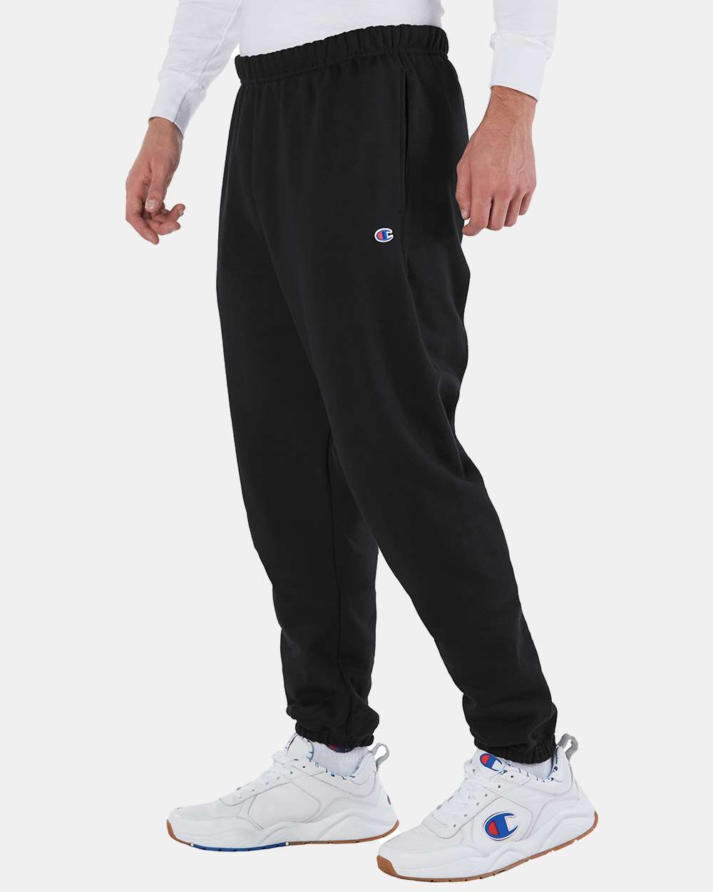 Men's Reverse Weave® Sweatpants - OnModelSide - B20284503 - Black