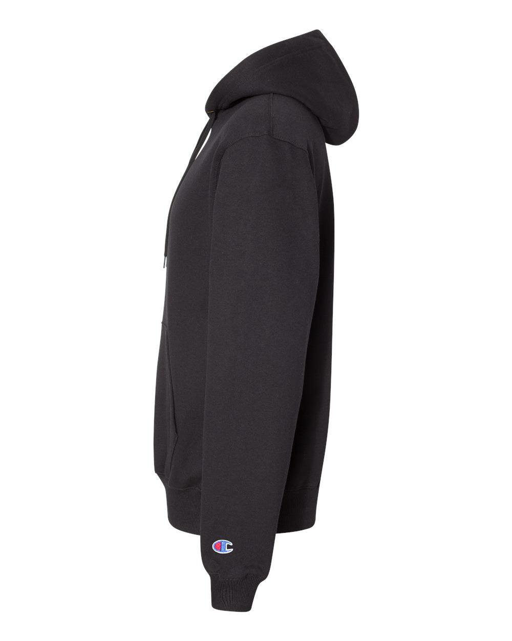 Men's Cotton Max Hooded Sweatshirt - DirectSide - B21584503 - Black