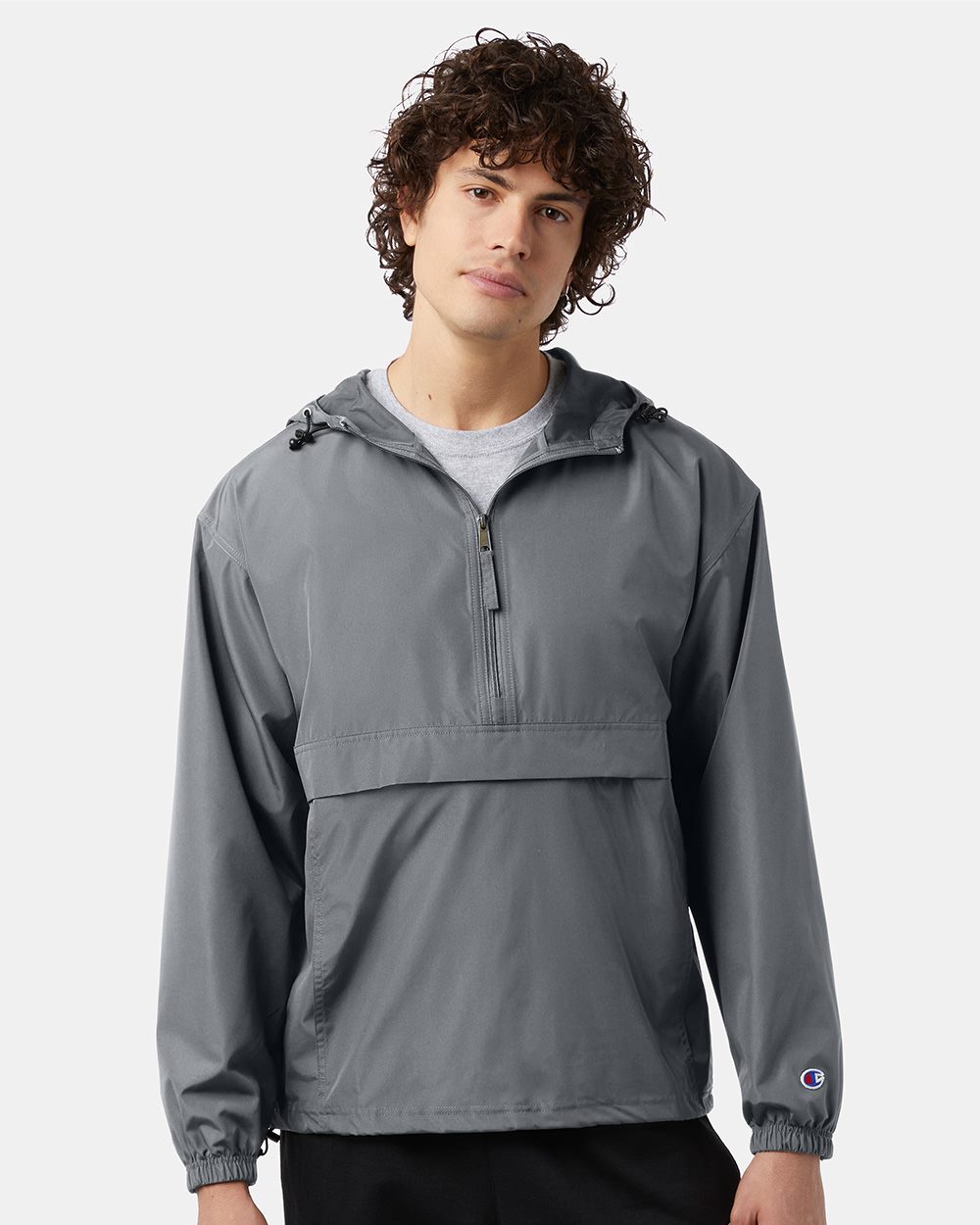 Men's Packable Anorak Jacket - styleImage
