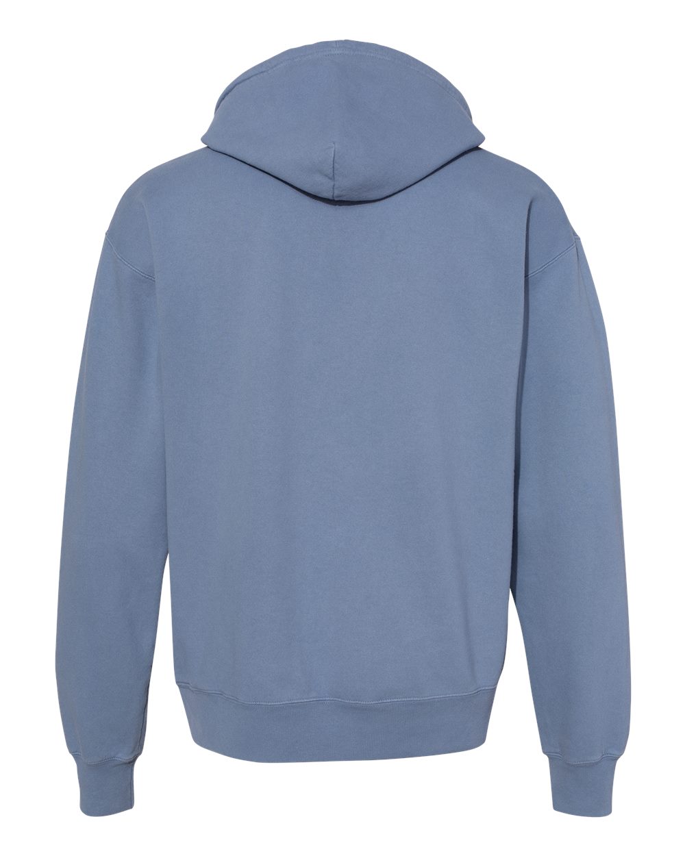 Unisex Garment-Dyed Hooded Sweatshirt - Back - B00584103 - Saltwater