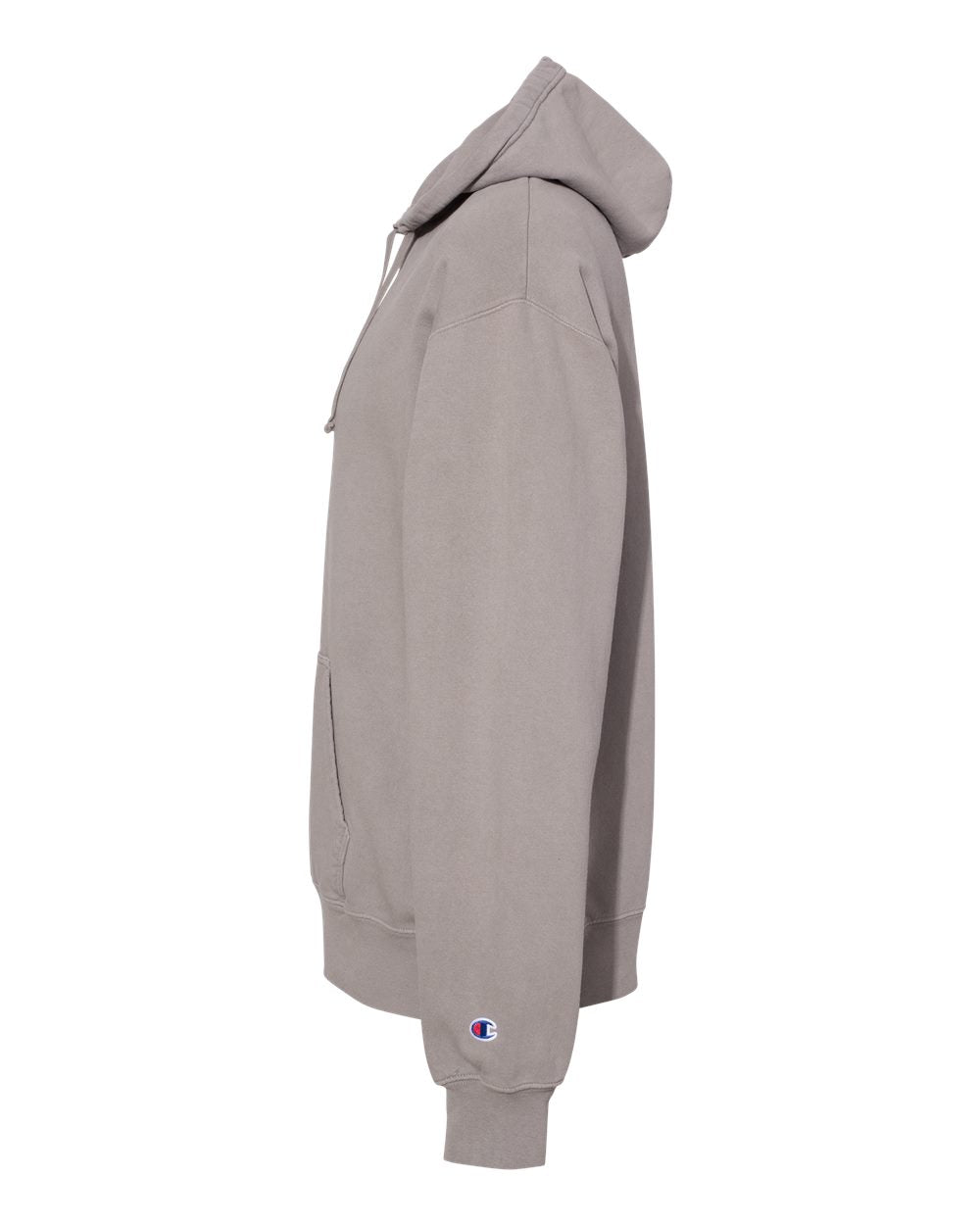 Unisex Garment-Dyed Hooded Sweatshirt - DirectSide - B00584583 - Concrete