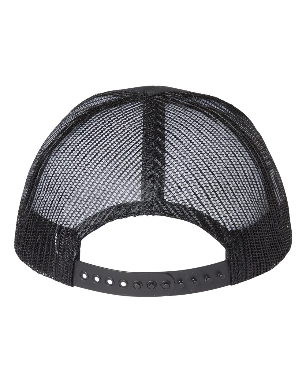 USA-Made Trucker Cap - Back - B99395500 - Black