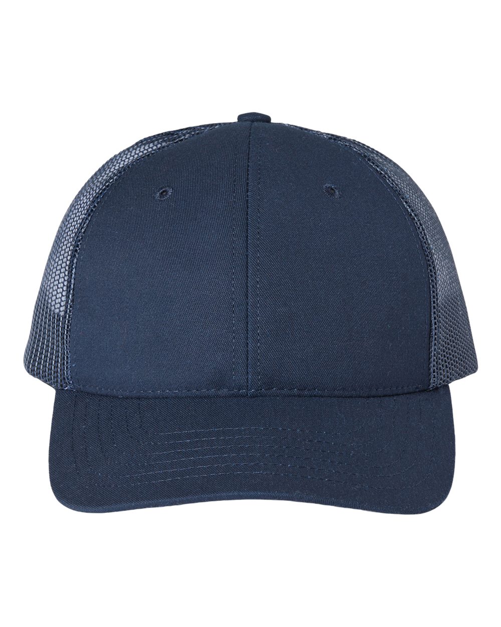 USA-Made Trucker Cap - Front - B99395650 - Navy