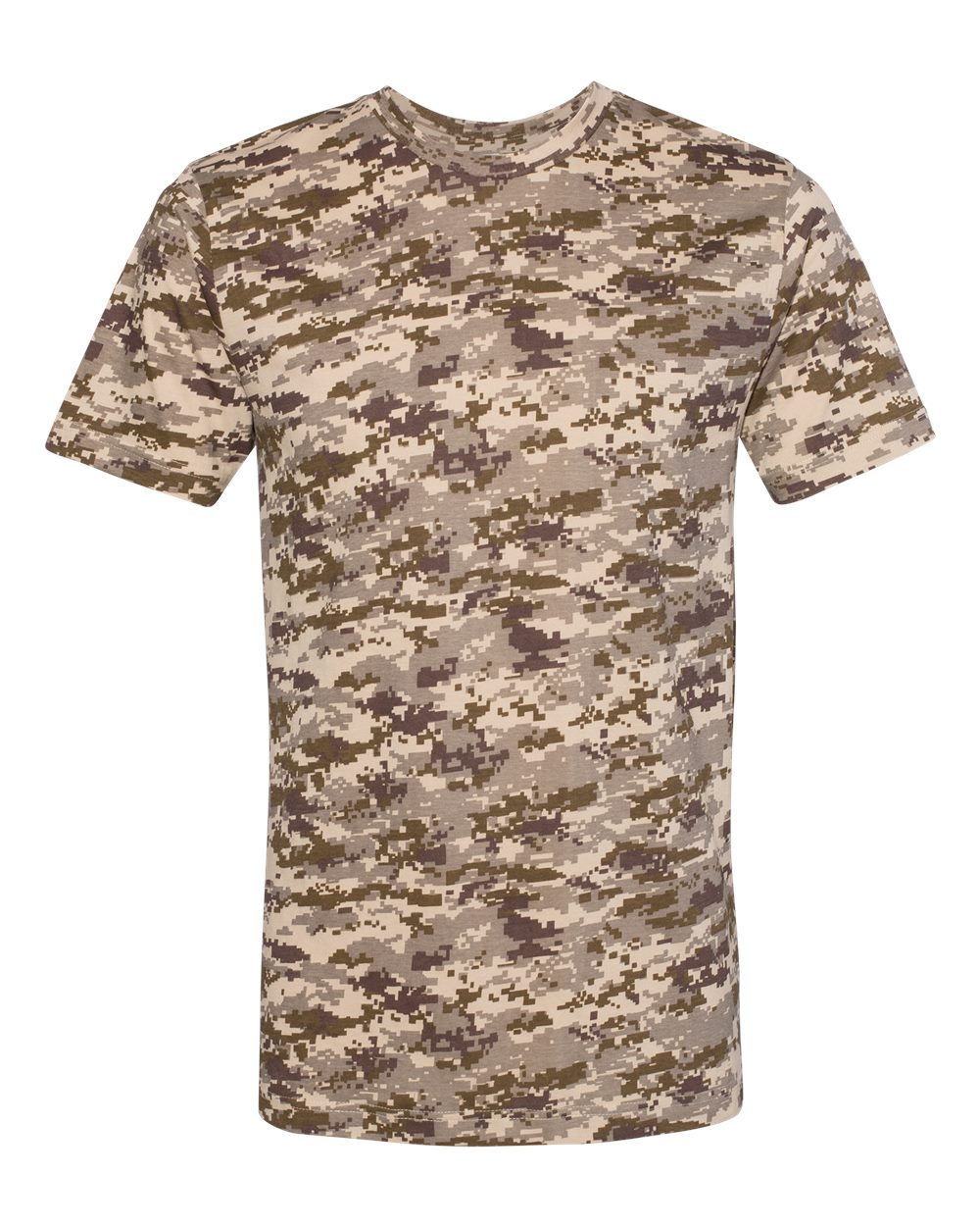 Men's Camo Tee - Front - B10238733 - Sand Digital