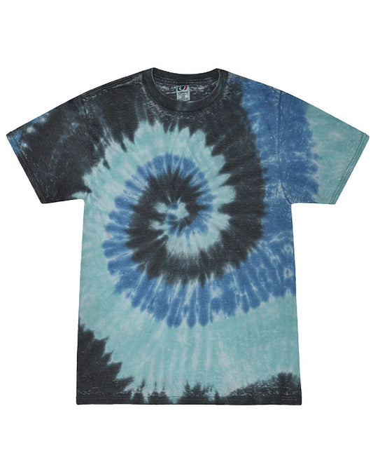 Unisex Festival Tie-Dyed Burnout T-Shirt - styleImage