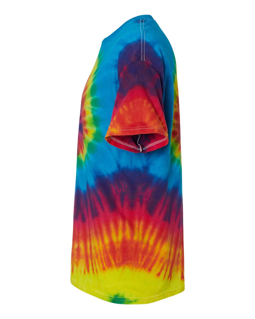 Youth Multi-Color Tie-Dyed T-Shirt - DirectSide - B11002064 - Reactive Rainbow