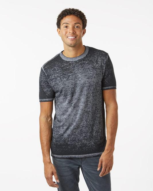 Unisex Acid Wash Burnout T-Shirt - styleImage