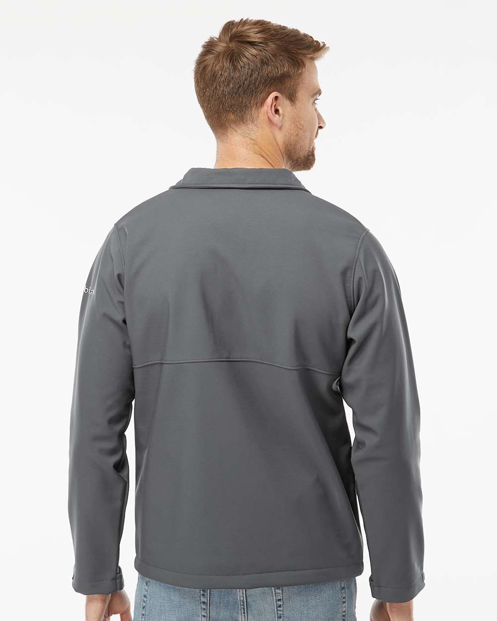 Men's Ascender™ Soft Shell Jacket - OnModelBack - B09224593 - Graphite