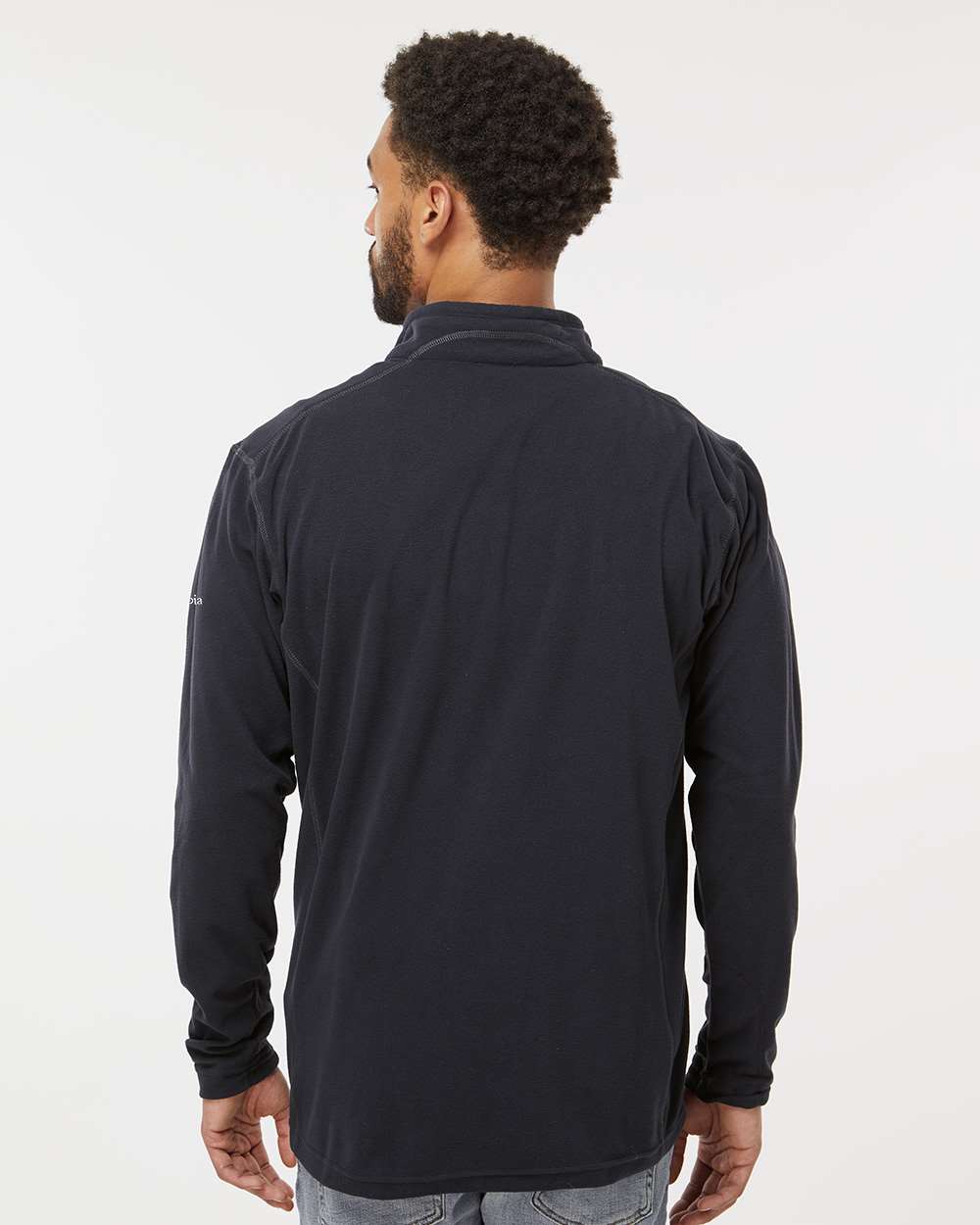 Men's Klamath Range™ II Half-Zip Pullover - OnModelBack - B09524503 - Black