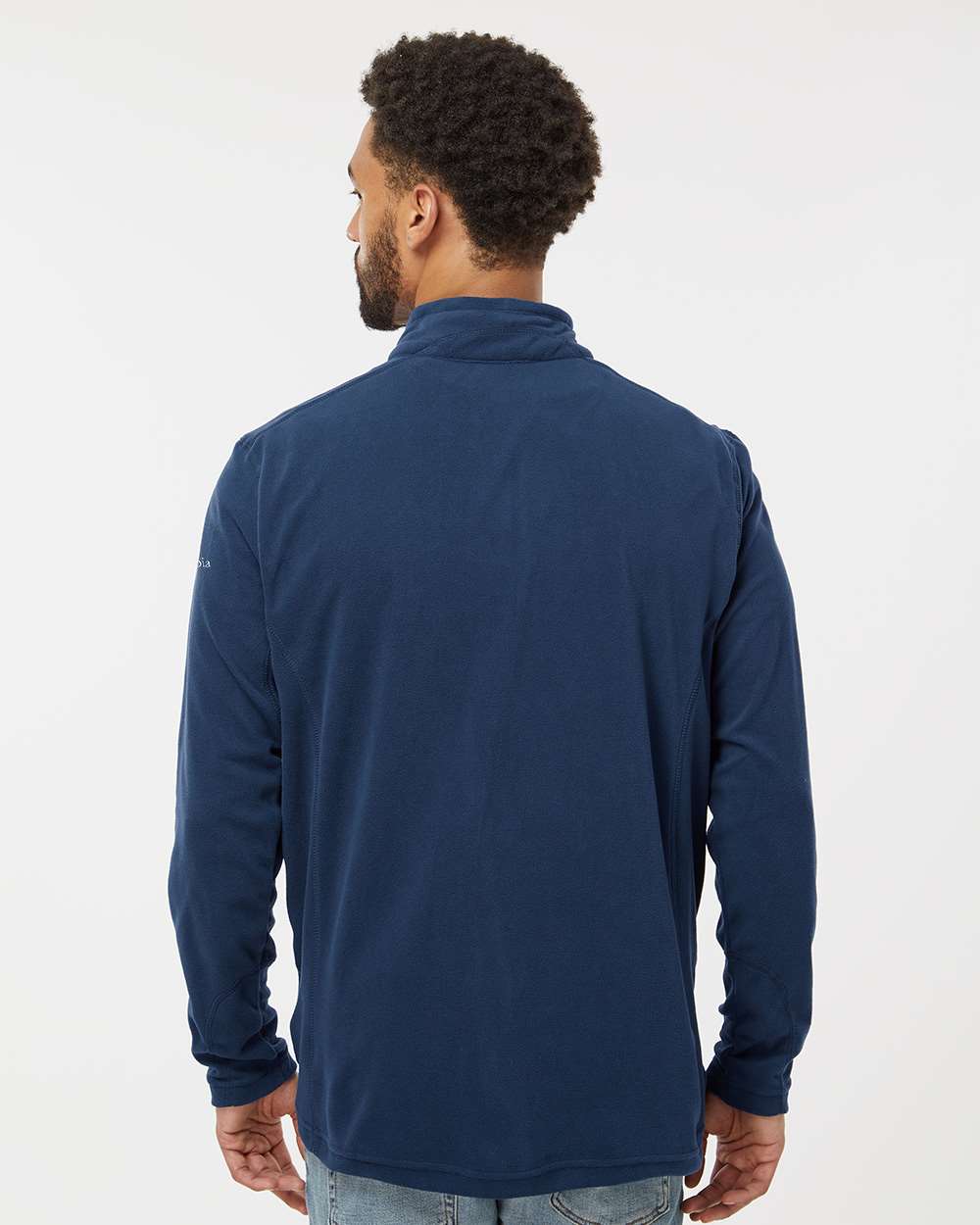 Men's Klamath Range™ II Half-Zip Pullover - OnModelBack - B09524653 - Collegiate Navy
