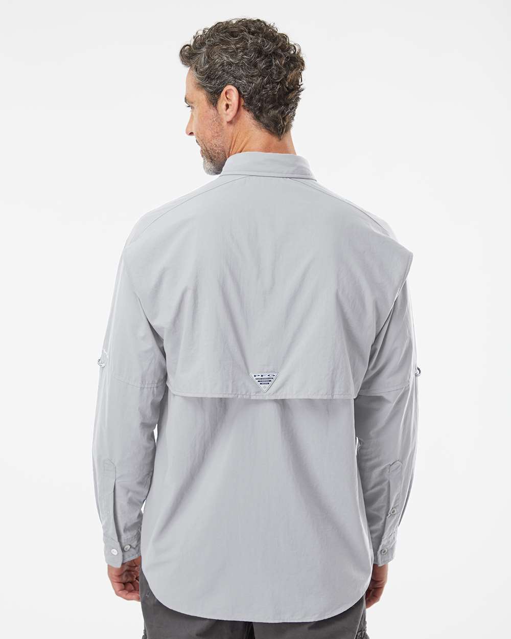 Men's PFG Bahama™ II Shirt - OnModelBack - B11924093 - Cool Grey