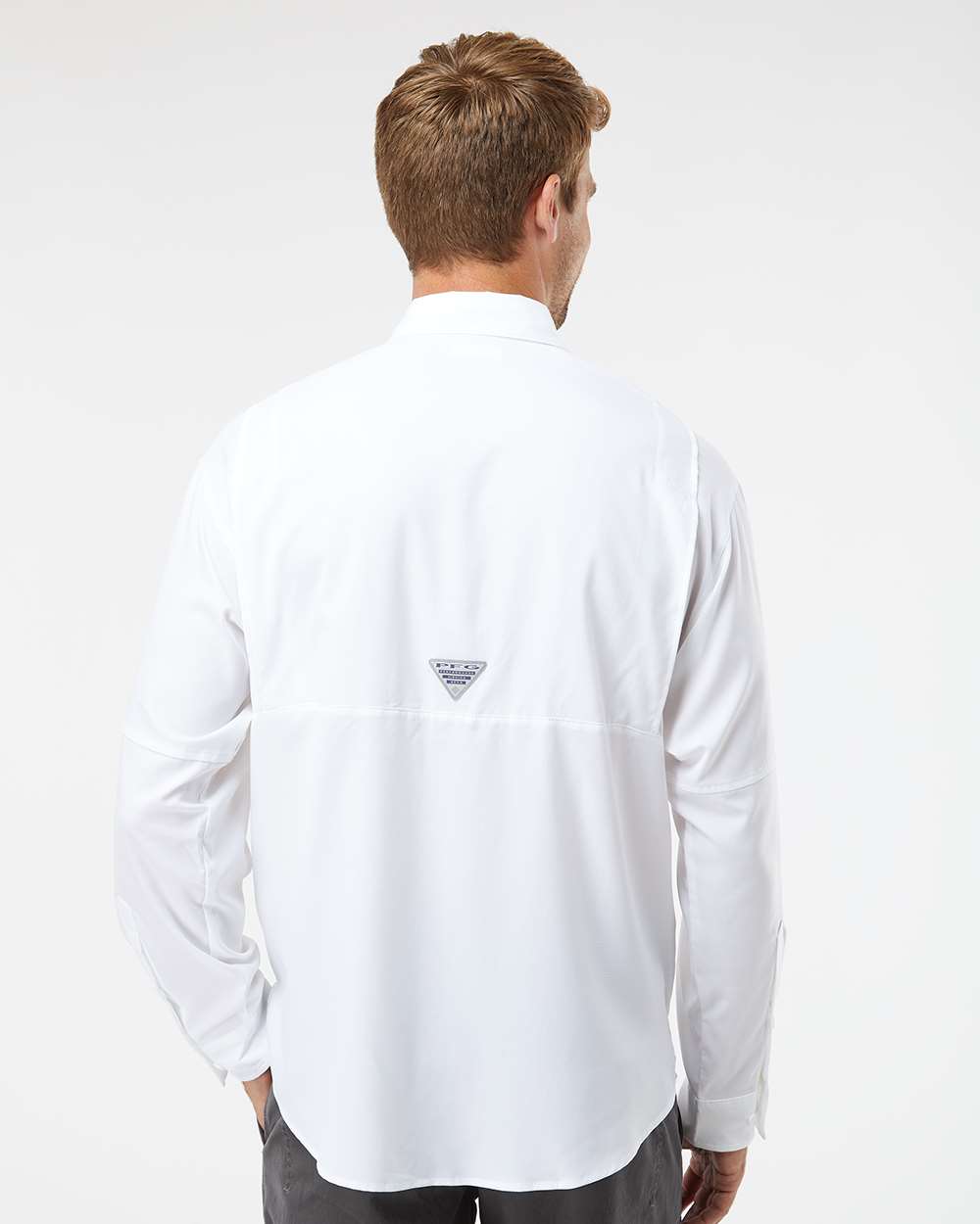 Men's PFG Tamiami™ II Shirt - OnModelBack - B14224003 - White