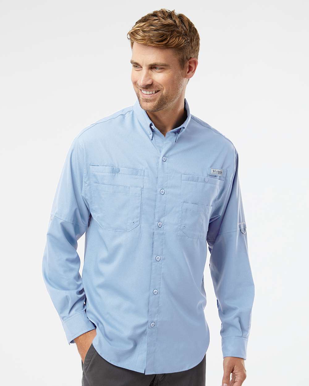 Men's PFG Tamiami™ II Shirt - OnModelFront - B14224253 - Sail
