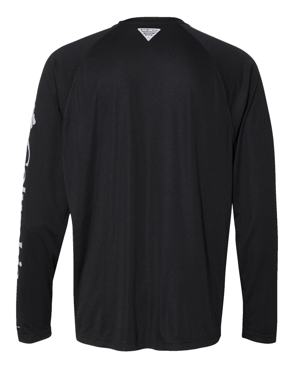 Men's PFG Terminal Tackle™ Long Sleeve T-Shirt - Back - B14624503 - Black/ Cool Grey