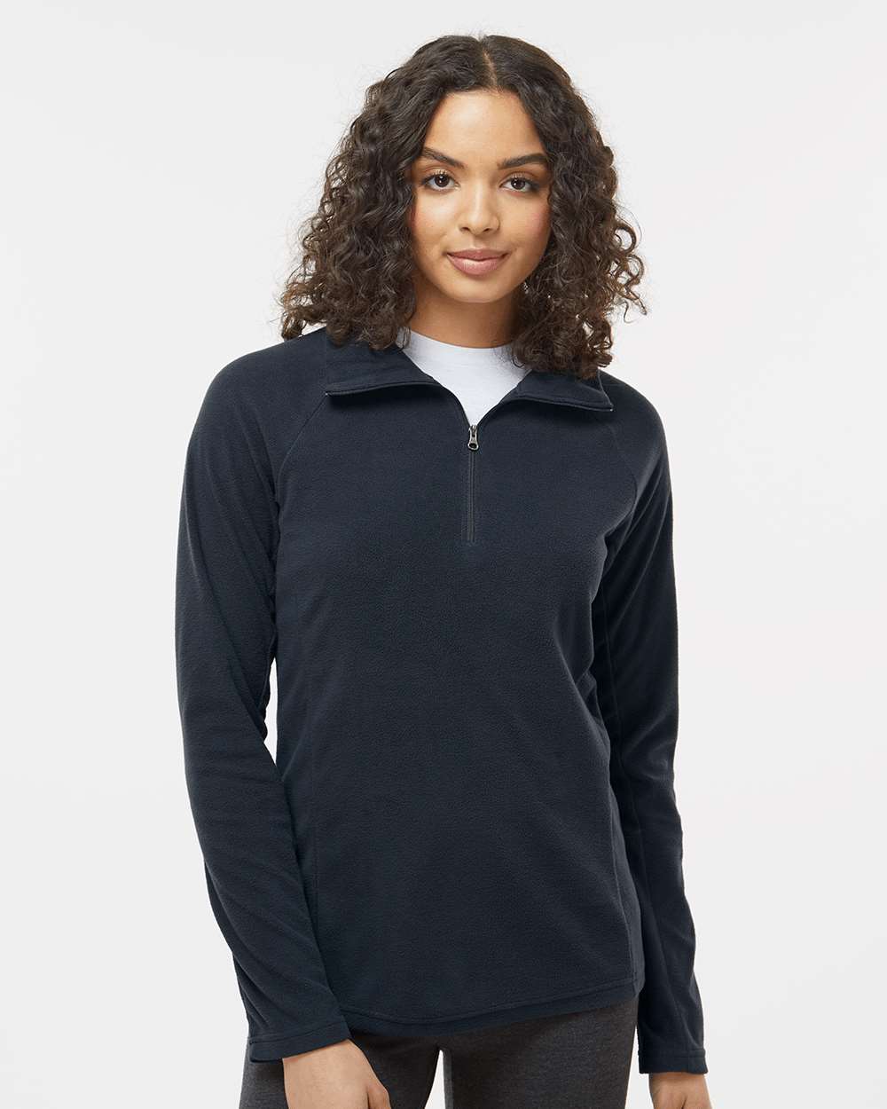 Women's Glacial™ IV Half-Zip Fleece Pullover - OnModelFront - B15524503 - Black