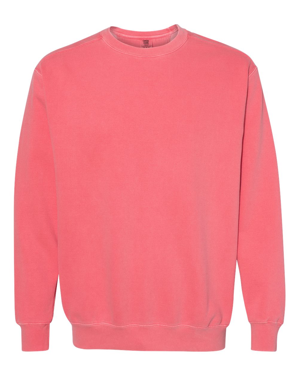 Unisex Garment-Dyed Sweatshirt - Front - B23808463 - Watermelon