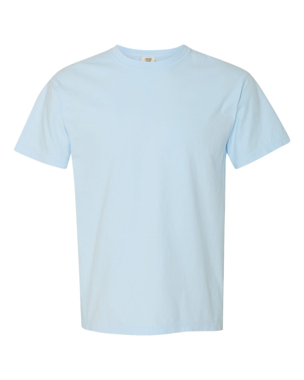 Garment-Dyed Heavyweight T-Shirt - Front - B00708043 - Chambray