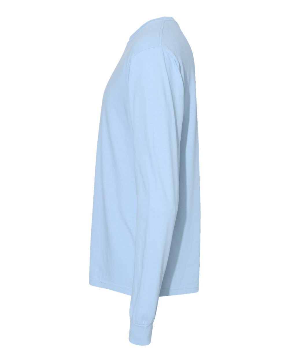 Garment-Dyed Heavyweight Long Sleeve T-Shirt - DirectSide - B08108063 - Hydrangea