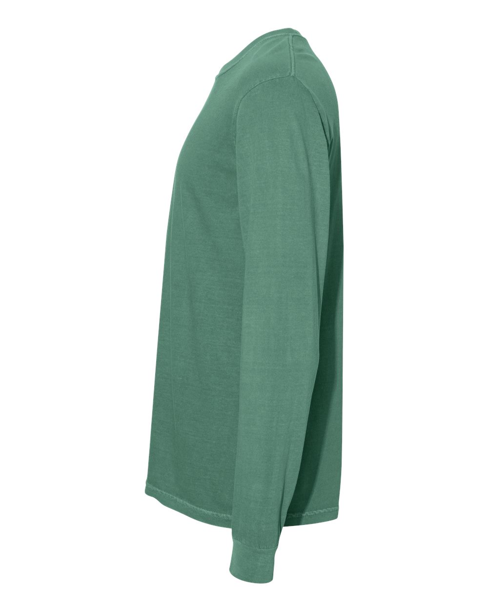 Garment-Dyed Heavyweight Long Sleeve T-Shirt - DirectSide - B08108193 - Light Green