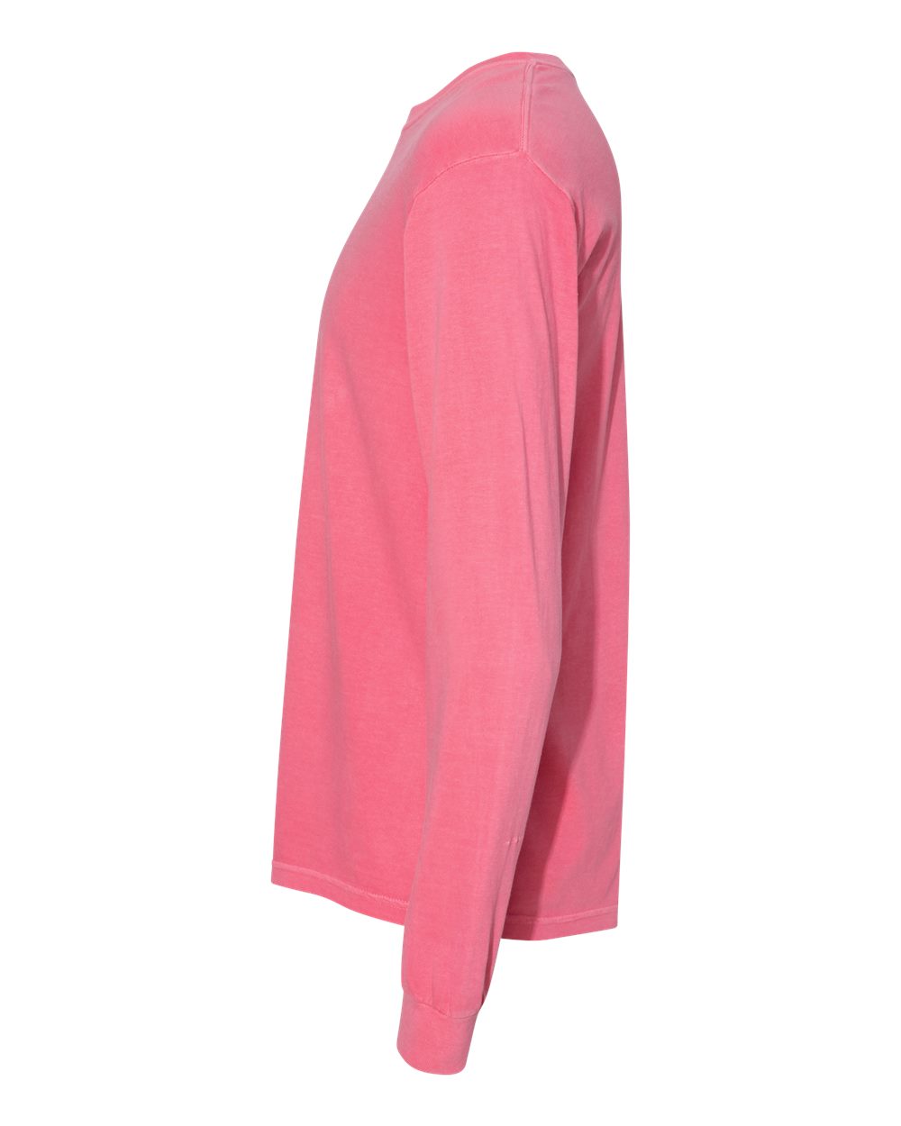 Garment-Dyed Heavyweight Long Sleeve T-Shirt - DirectSide - B08108533 - Crunchberry