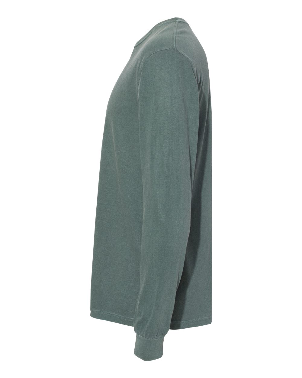 Garment-Dyed Heavyweight Long Sleeve T-Shirt - DirectSide - B08108763 - Blue Spruce