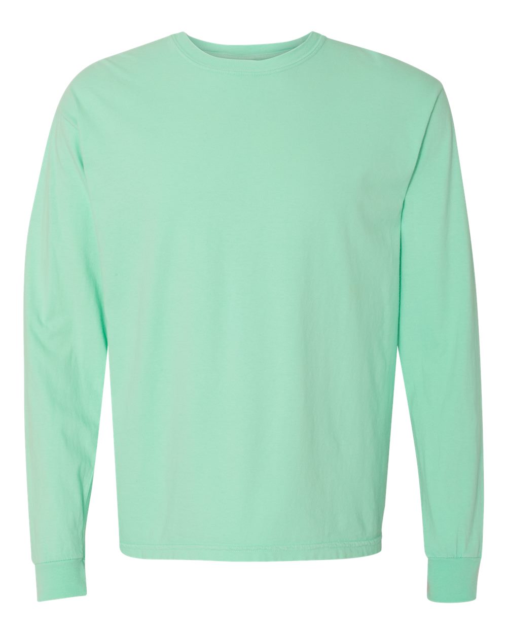 Garment-Dyed Heavyweight Long Sleeve T-Shirt - Front - B08108723 - Island Reef